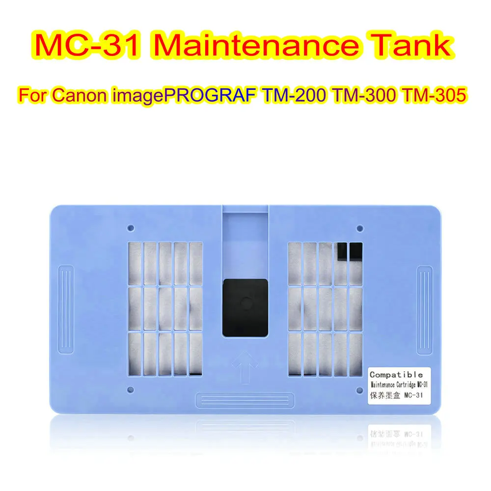 MC-31 Printer Maintenance Cartridge Maintenance Tank MC31 For Canon TM 200 300 TM-200 TM-300 TM-305 1156C005AA Waste Ink Bin
MC-31 Printer Maintenance Cartridge Maintenance Tank MC31 For Canon TM 200 300 TM-200 TM-300 TM-305 1156C005AA Waste Ink Bin
