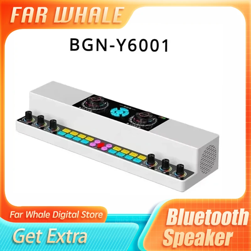 

BGN-Y6001 Bluetooth Speaker Wireless Karaoke Sound Card Integrated Indoor and Outdoor Square Dance Universal High-power Speaker