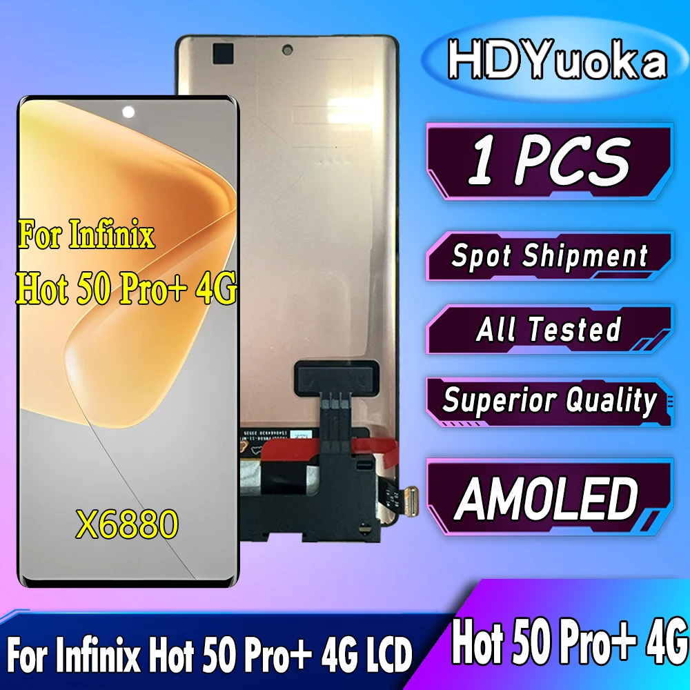 Tela Amoled De Polegadas Para Infinix Hot Pro G Conjunto De
