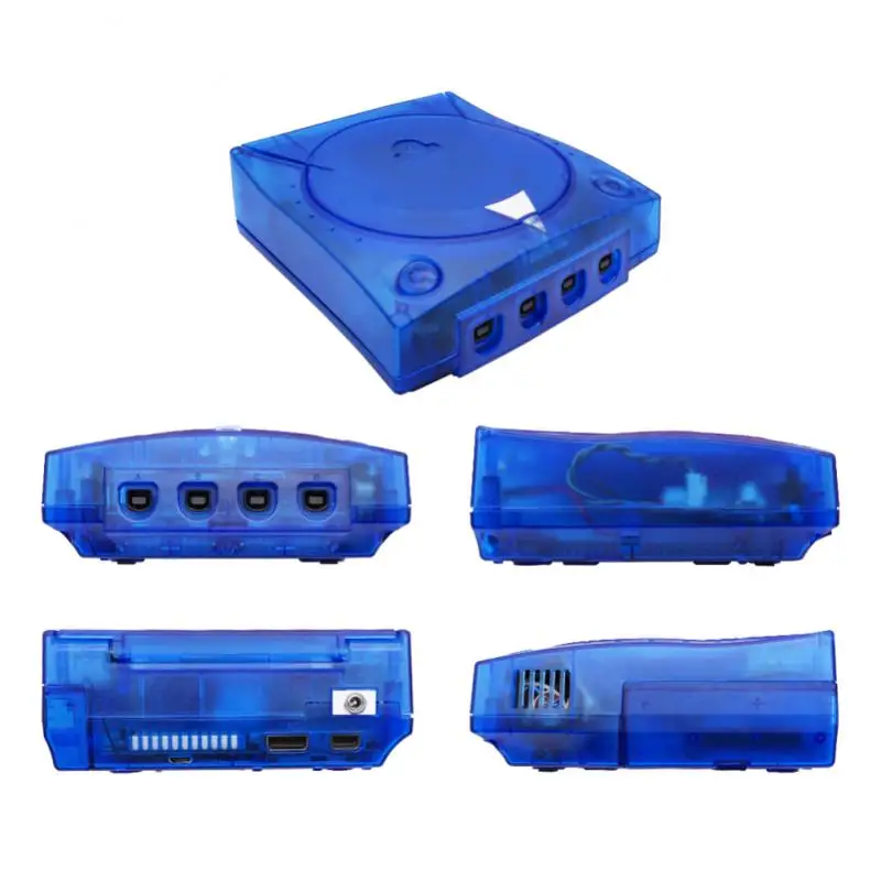

Housing Shell Translucent Plastic Replacement Retro Case For Sega Dreamcast Dc Accessories Video Game Console Transparent Case