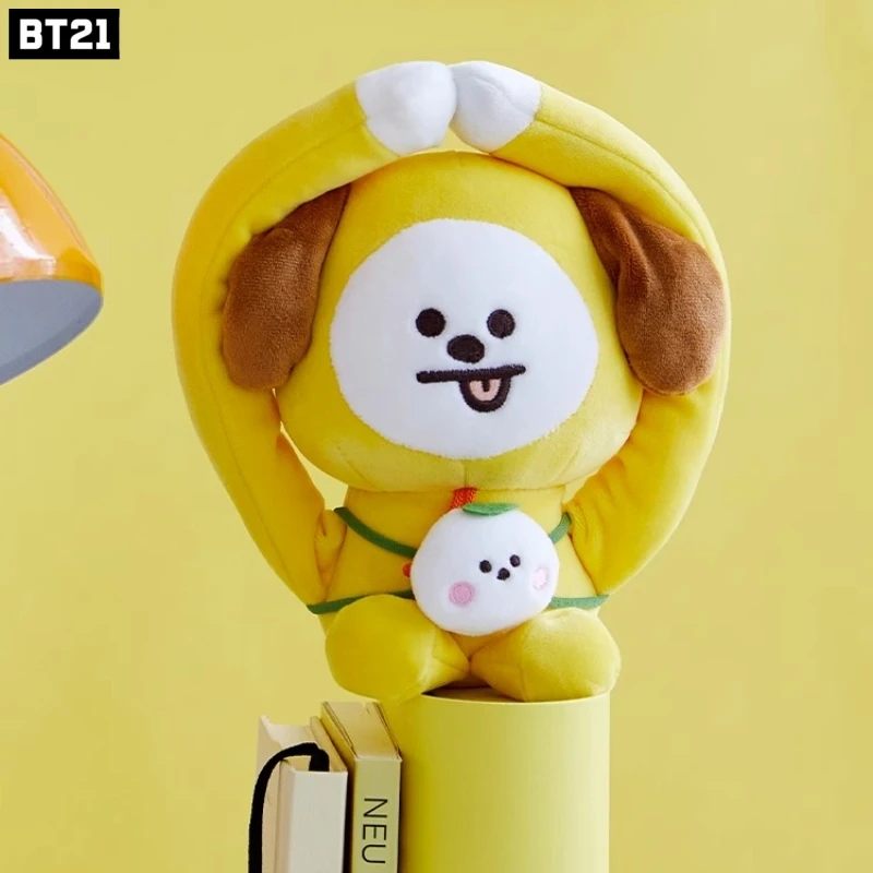 Bt21 Жевательная серия Chimmy большая магнитная кукла мультяшная линия друзья Rj Mang Hugable плюшевые игрушки Kawaii подарок на день рождения для друга
Bt21 Жевательная серия Chimmy большая магнитная кукла мультяшная линия друзья Rj Mang Hugable плюшевые игрушки Kawaii подарок на день рождения для друга