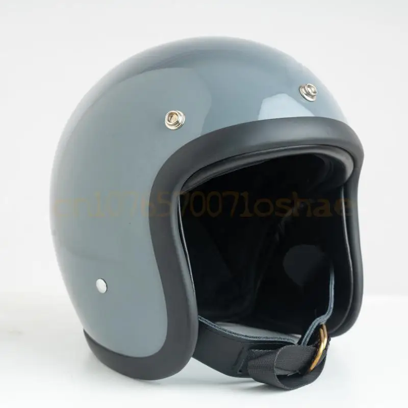 

High strength fiberglass classic retro Open face (3/4 helmet). For Harley Motorcycle and Cruise Motorcycle Protective Helmets