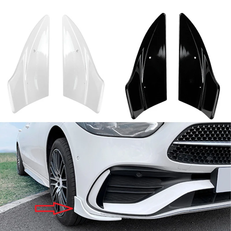 Car Front Bumper Side Splitter Air Vent Intake Lower Spoiler Canards For Mercedes Benz C Class W206 AMG C200 C260 C43 For Brabus
Car Front Bumper Side Splitter Air Vent Intake Lower Spoiler Canards For Mercedes Benz C Class W206 AMG C200 C260 C43 For Brabus