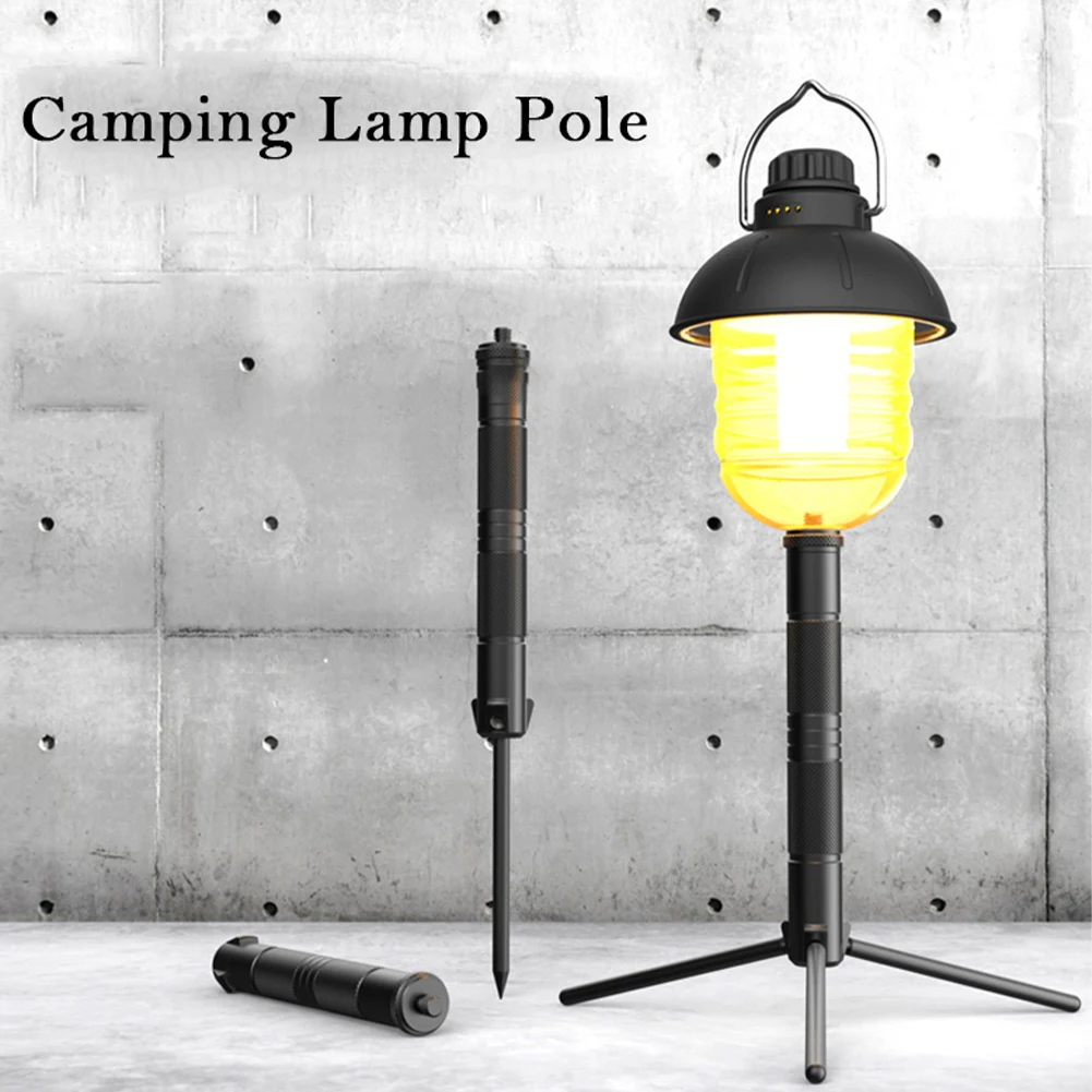 Outdoor Camping Lights Support Foldable Tripod Stand Aluminum Lantern Stand Holder Camera Phone Bracket for Hiking Backpacking
Outdoor Camping Lights Support Foldable Tripod Stand Aluminum Lantern Stand Holder Camera Phone Bracket for Hiking Backpacking