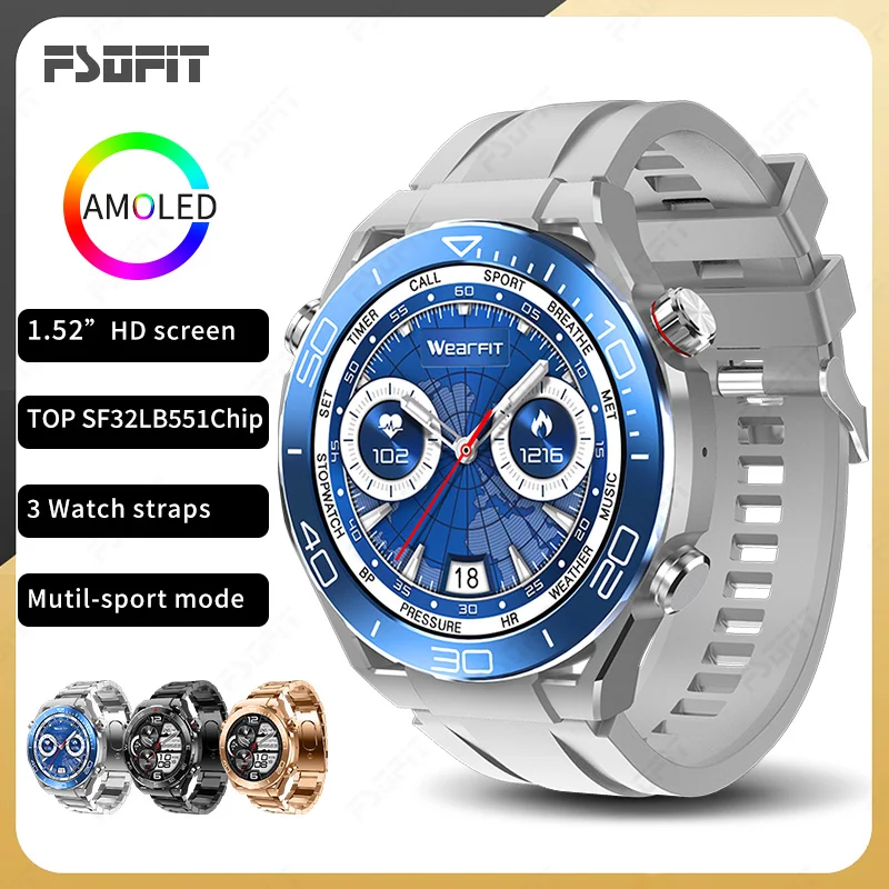 Smartwatch Luxury HW5 Ultimate With 3 Watchbands 1.52" High-Definition Screen Bluetooth Call NFC Men's Watches for XIAOMI HUAWEI
Smartwatch Luxury HW5 Ultimate With 3 Watchbands 1.52" High-Definition Screen Bluetooth Call NFC Men's Watches for XIAOMI HUAWEI