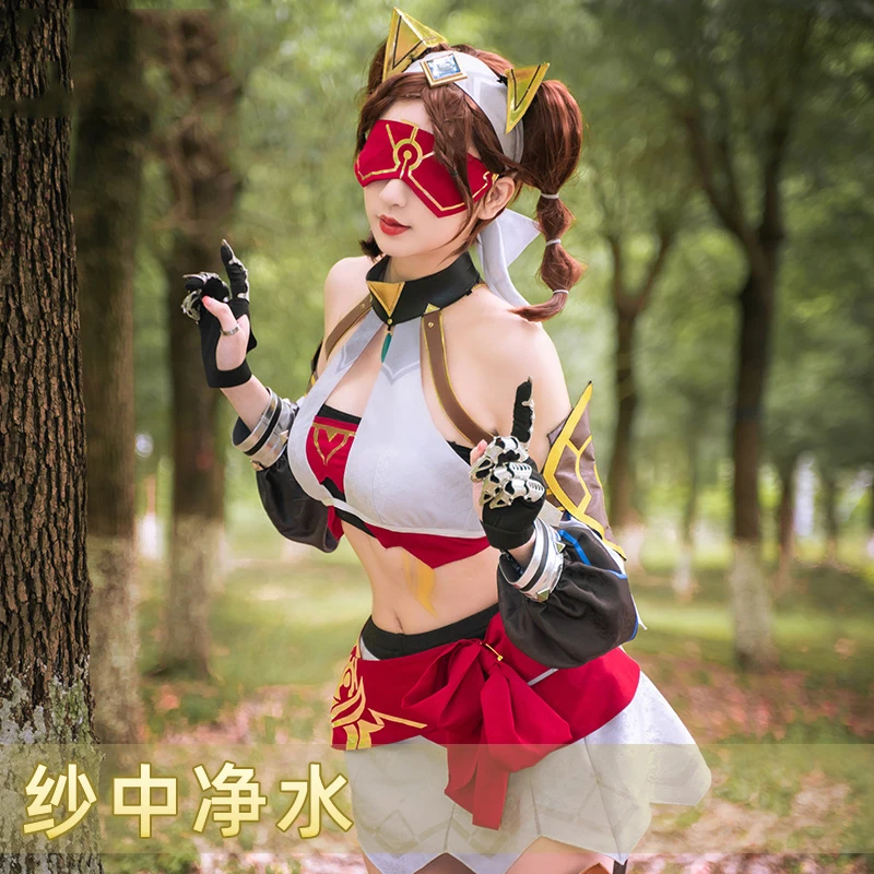 Genshin Impact Eremite Desert Clearwater Cosplay Costume The Eremites Costume Sumeru Cosplay Halloween Woman Cosplay Game Cloth
Genshin Impact Eremite Desert Clearwater Cosplay Costume The Eremites Costume Sumeru Cosplay Halloween Woman Cosplay Game Cloth