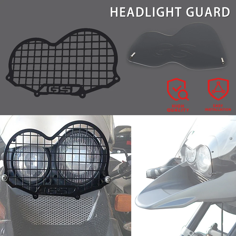 

For BMW R1150GS & ADVENTURE 1999-2004 Motorcycle Accessories Headlamp Headlight Guard Protector Grill Cover R 1150 GS 1150GS ADV