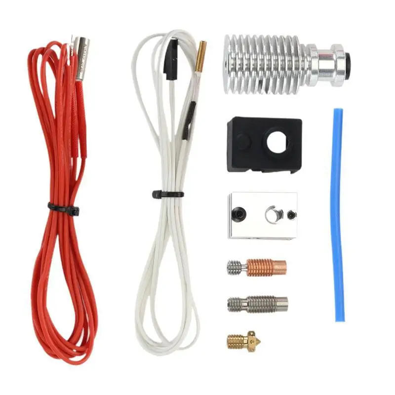 MK3S 3D Printer Brass Nozzles Extruder Hardened Nozzle Heat-Resistant With Heating Rod And Temperature Measuring Wire For MK3
MK3S 3D Printer Brass Nozzles Extruder Hardened Nozzle Heat-Resistant With Heating Rod And Temperature Measuring Wire For MK3