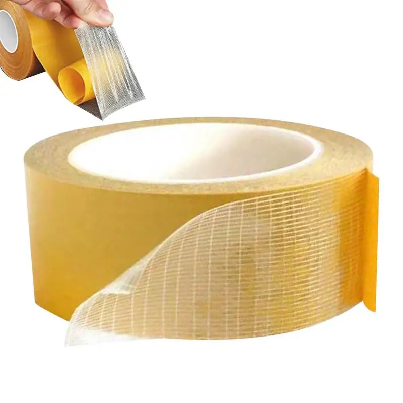 

Double-Sided Tape Heavy Duty Tough Mounting Tape Heavy Duty And Translucent Crafts Tapes For Decorations Blankets Mats Stage