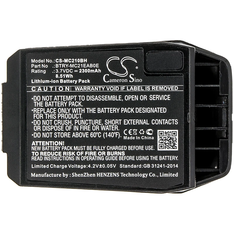 

Cameron Sino 2300mAh Battery For Motorola MC21 MC2100 MC2180 82-105612-01 82-150612-01 BTRY-MC21EAB0E