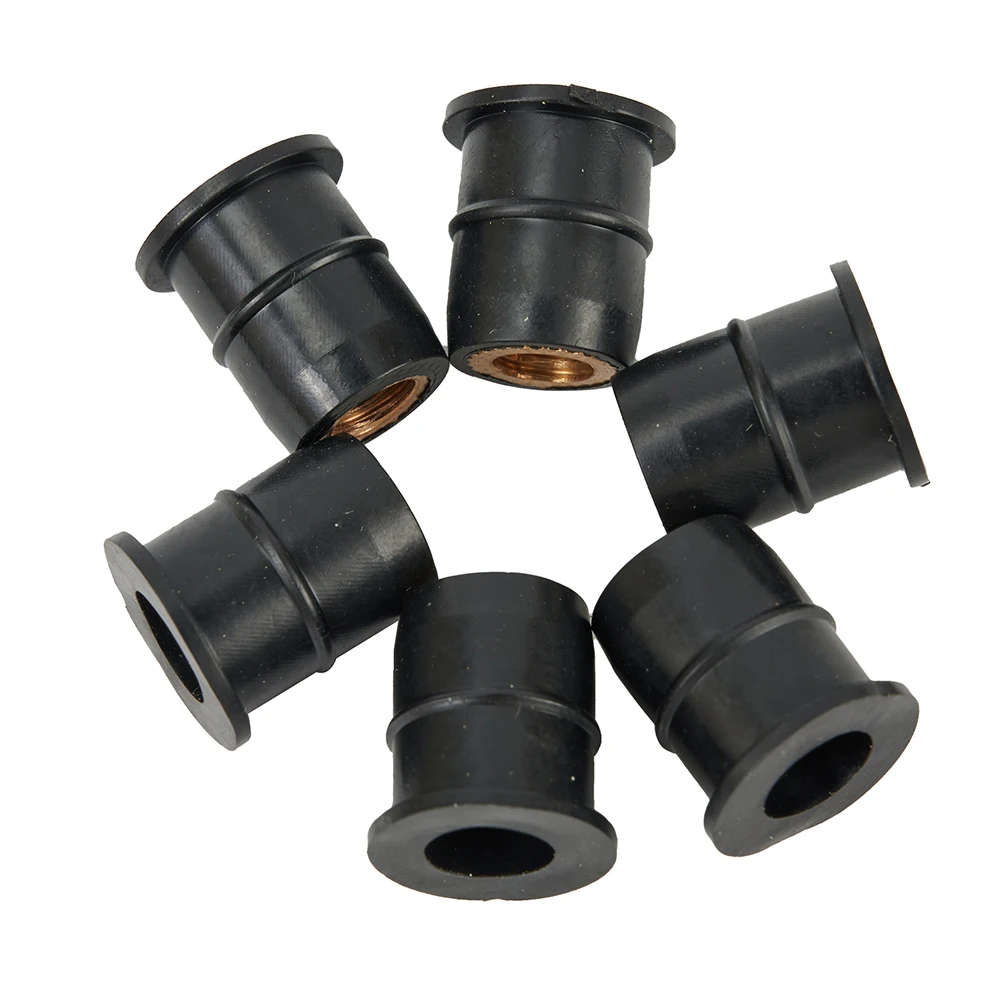 10PCS / Set Universal M6 Rubber Nut Damper Panel Fixing 6mm For Most Windshield Body And Other Motorcycle And Atv Applications
10PCS / Set Universal M6 Rubber Nut Damper Panel Fixing 6mm For Most Windshield Body And Other Motorcycle And Atv Applications