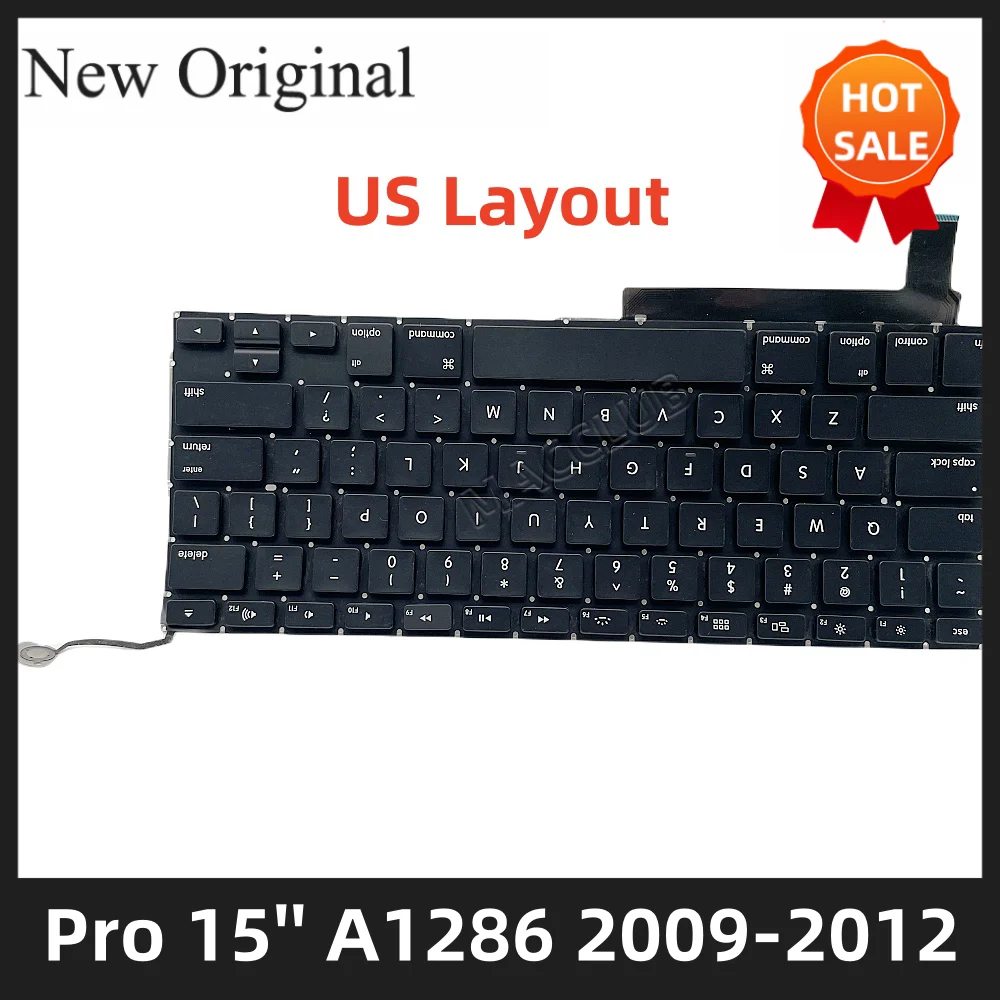 A1286 US Layout Keyboard for Macbook Pro 15'' A1286 2009 2010 2011 2012 EMC 2255 2324 2325 2353 2563 2556 keyboard
A1286 US Layout Keyboard for Macbook Pro 15'' A1286 2009 2010 2011 2012 EMC 2255 2324 2325 2353 2563 2556 keyboard