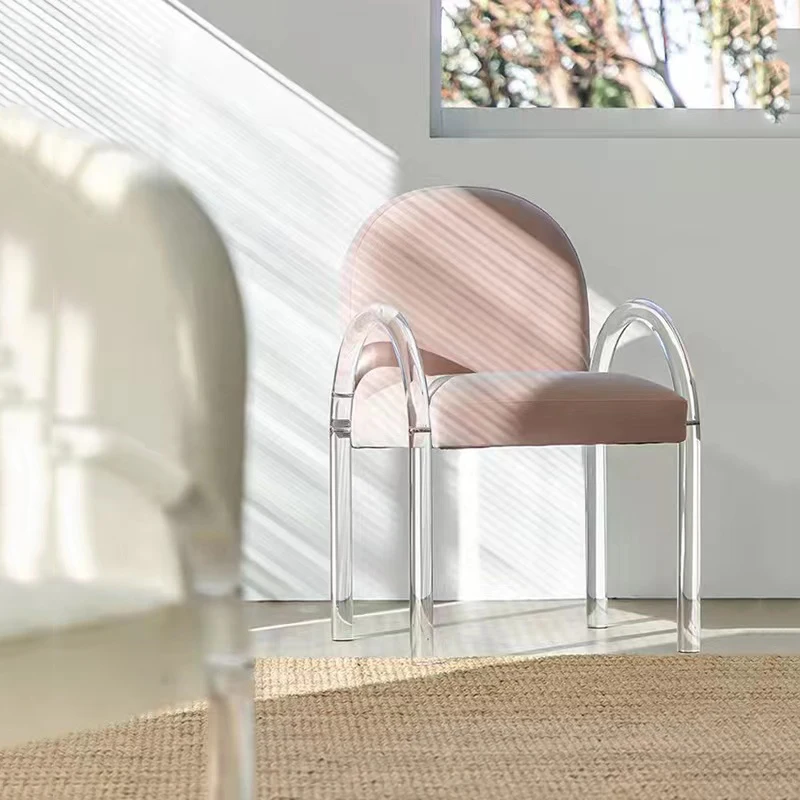 Ergonomic Dining Chairs Velvet Acrylic Crystal Handrail Chaise Lounge Desk Accent Chair Modern Bedroom Muebles Home Furniture
Ergonomic Dining Chairs Velvet Acrylic Crystal Handrail Chaise Lounge Desk Accent Chair Modern Bedroom Muebles Home Furniture