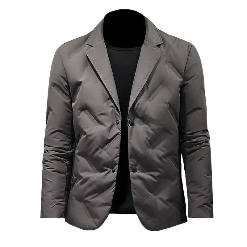 Winter New Men's Blazer Parkas Down Jacket Brand 90% White Duck Down Fashion Lightweight Warm Business Office Casual Male Coat
Winter New Men's Blazer Parkas Down Jacket Brand 90% White Duck Down Fashion Lightweight Warm Business Office Casual Male Coat