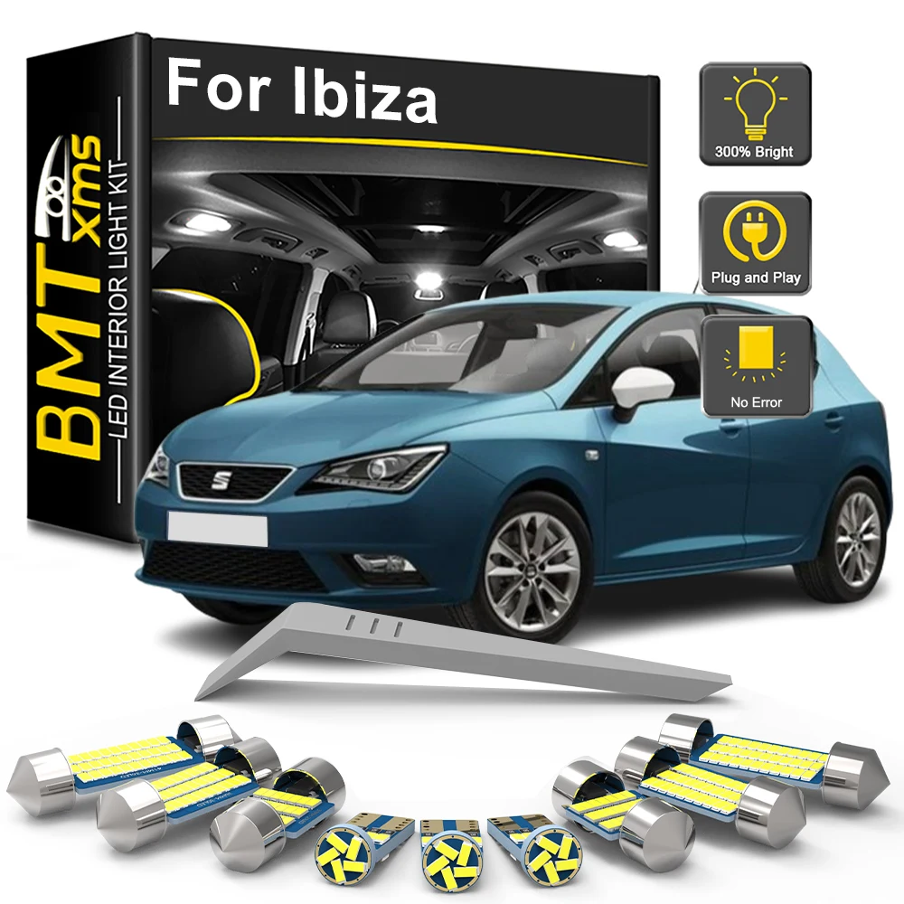 BMTxms LED Interior Light Bulb Kit For Seat Ibiza 6L 6L1 6J 6P 6J5 6P1 6J1 6P5 6J8 6P8 2002-2013 2014 2015 2016 Car Dome Reading
BMTxms LED Interior Light Bulb Kit For Seat Ibiza 6L 6L1 6J 6P 6J5 6P1 6J1 6P5 6J8 6P8 2002-2013 2014 2015 2016 Car Dome Reading