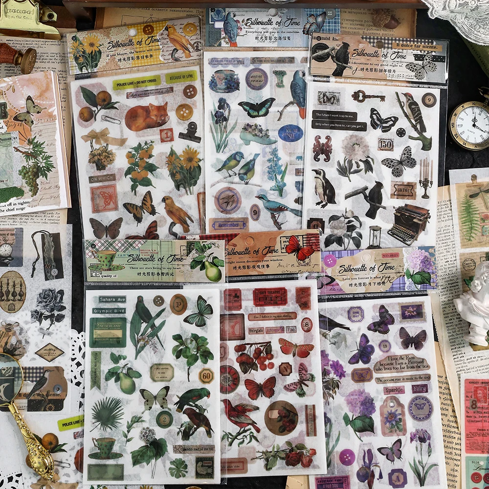 4 pcs Vintage forest Plant Stickers Diy Hand Account Adhesive Diy Sticker Decor hand made junk journal supplies
4 pcs Vintage forest Plant Stickers Diy Hand Account Adhesive Diy Sticker Decor hand made junk journal supplies