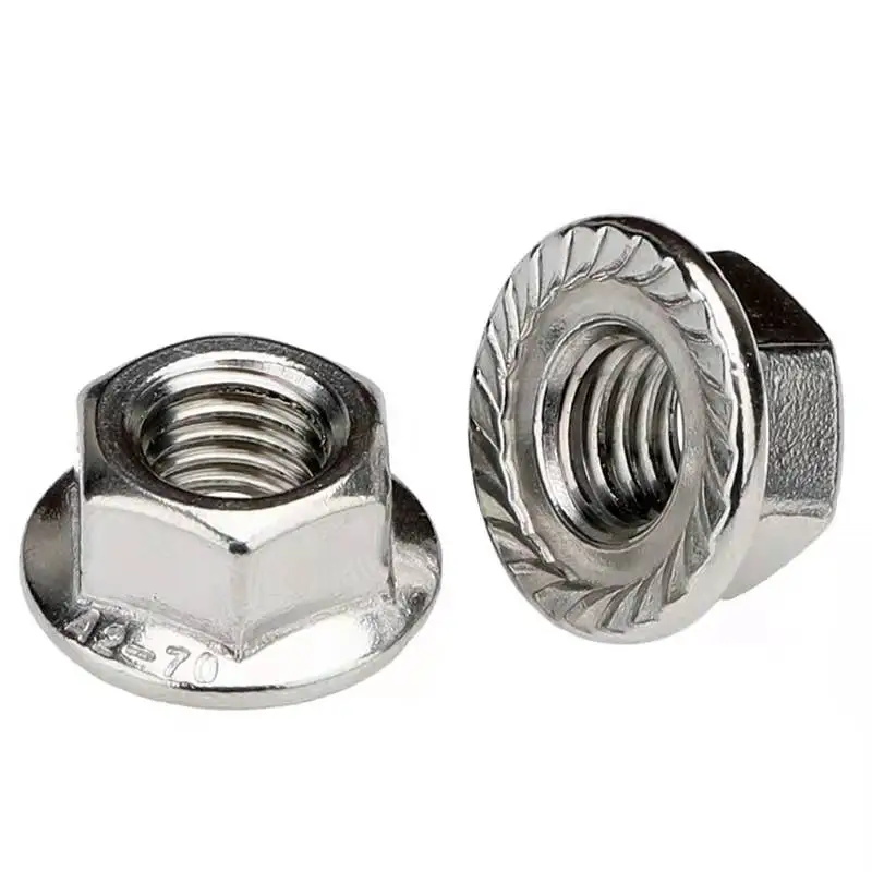 10/25/50/55/110pcs Stainless Steel Hexagon Flange Nut M3 M4 M5 M6 M8 M10 M12 Zinc Plated Carbon Steel Flange Nut DIN6923
10/25/50/55/110pcs Stainless Steel Hexagon Flange Nut M3 M4 M5 M6 M8 M10 M12 Zinc Plated Carbon Steel Flange Nut DIN6923