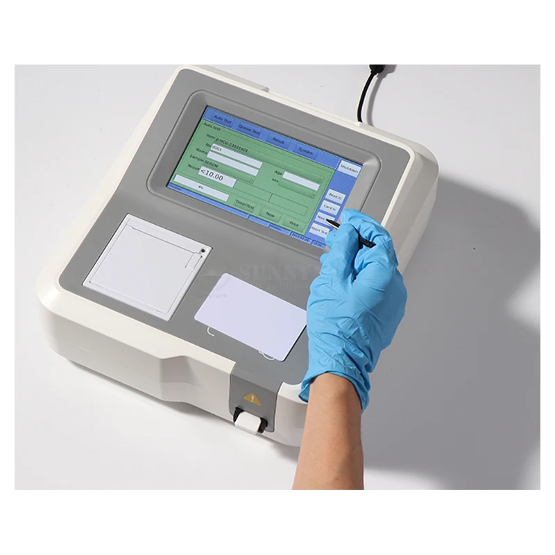 SY-B174M Immunofluorescence Quantitative Analyzer Immnofluorescence Diagnostic System Analyzer
SY-B174M Immunofluorescence Quantitative Analyzer Immnofluorescence Diagnostic System Analyzer