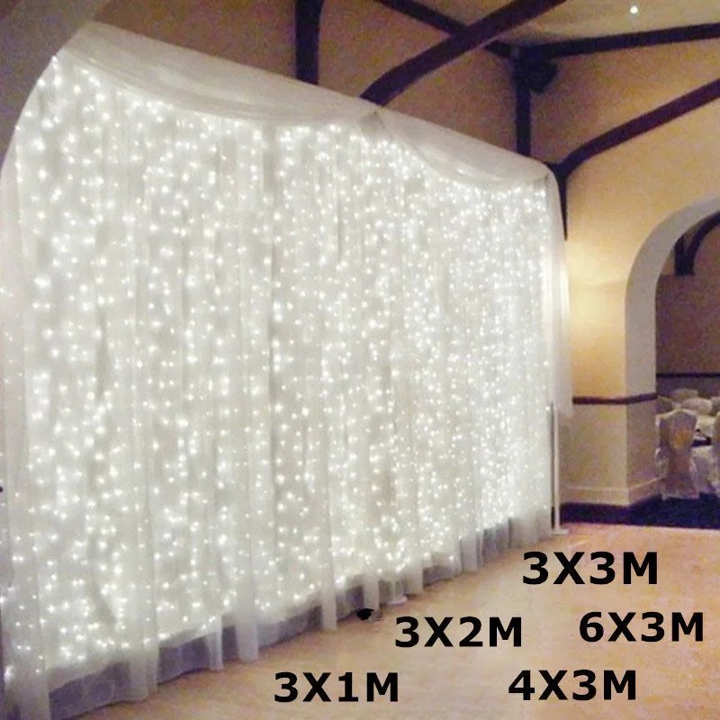 6/4/3M USB LED Fairy String Curtain Lights Christmas Decorations for Home Garland Holiday Party Wedding Birthday Bedroom Festoon
6/4/3M USB LED Fairy String Curtain Lights Christmas Decorations for Home Garland Holiday Party Wedding Birthday Bedroom Festoon
