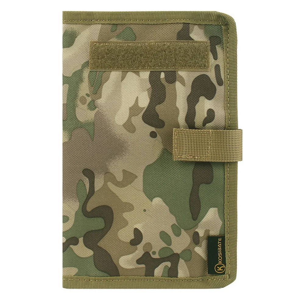 Tactical Protective Cover Waterproof Diary Book Cover Durable Oxford Cloth Material Internal Storage Khaki
Tactical Protective Cover Waterproof Diary Book Cover Durable Oxford Cloth Material Internal Storage Khaki