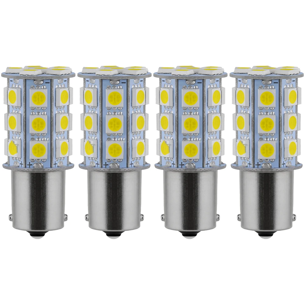 Conveniently Upgrade Your Vehicle\\\\\\'s Lighting with 1156 LED Tail Brake Stop Reverse Parking Turn Signal Light Pack of 4
Conveniently Upgrade Your Vehicle\\\\\\'s Lighting with 1156 LED Tail Brake Stop Reverse Parking Turn Signal Light Pack of 4
