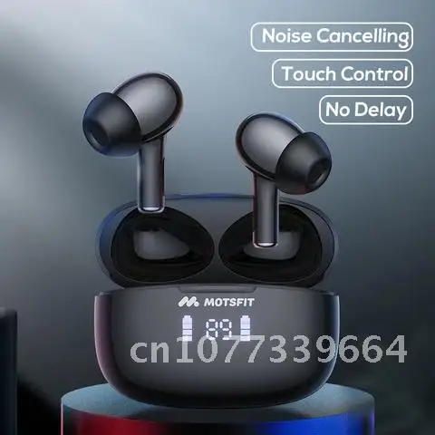 

TWS Earbuds CanMixs 5.1 Bluetooth Wireless Headphones Earphones Charging Box Sports Waterproof Noise Cancelling Headsets