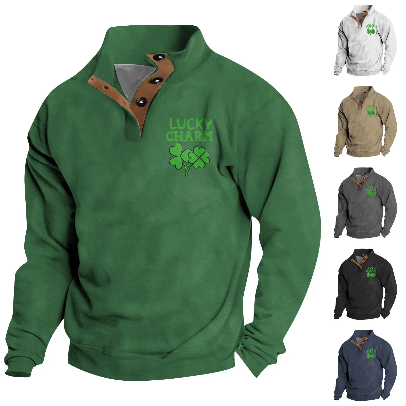 Spring And Autumn Men's Standing Collar Sweatshirt Outdoor Fashion Casual Tops Youthful Street Wear Sweaters ropa de hombre
Spring And Autumn Men's Standing Collar Sweatshirt Outdoor Fashion Casual Tops Youthful Street Wear Sweaters ropa de hombre