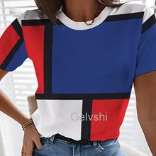 New Women's Tshirt Colorful Gradient Art 3d Printed T-shirts Round Neck Short-sleeve Vintage Hip Hop Tops Hot y2k Female Clothes
New Women's Tshirt Colorful Gradient Art 3d Printed T-shirts Round Neck Short-sleeve Vintage Hip Hop Tops Hot y2k Female Clothes