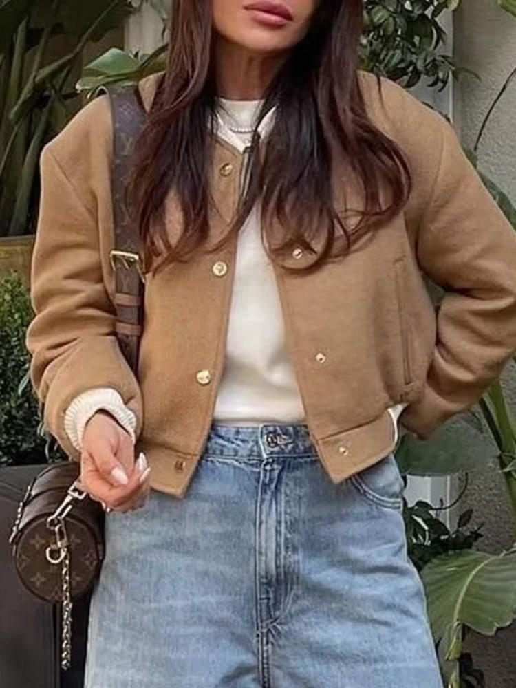 2023 Spring Autumn Short Jacket Women Slim Long Sleeve Single Breasted Crop Top Woman Casual Jackets
2023 Spring Autumn Short Jacket Women Slim Long Sleeve Single Breasted Crop Top Woman Casual Jackets