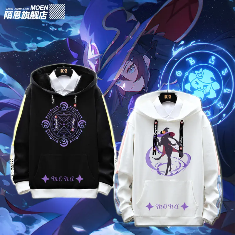 Anime Game Genshin Impact Mona Spring Autumn Coat Unisex Hoodie Casual Pullover Long Sleeve Fashion Hooded Outwear Swaetshirt
Anime Game Genshin Impact Mona Spring Autumn Coat Unisex Hoodie Casual Pullover Long Sleeve Fashion Hooded Outwear Swaetshirt