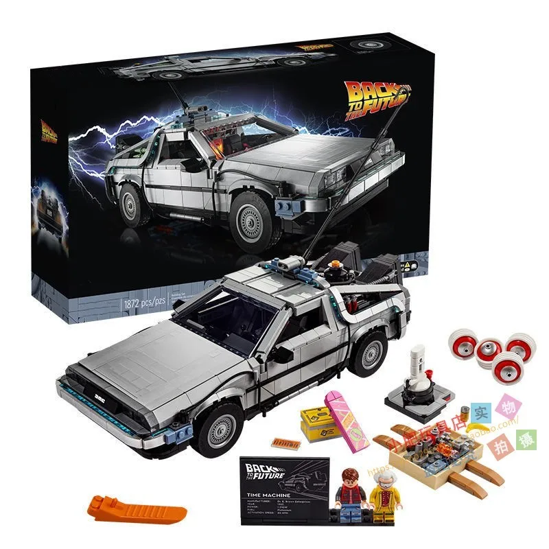 Compatible 10300 Back to the Future Time Machine DeLorean DMC-12 Building Blocks Construction Car Bricks Toy Children cool Gift
Compatible 10300 Back to the Future Time Machine DeLorean DMC-12 Building Blocks Construction Car Bricks Toy Children cool Gift