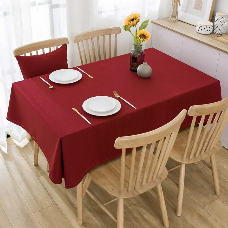 Cotton and linen rectangular dining table cloth for Chinese New Year'sweddings, red cloth tablecloth, tea table, and cloth art
Cotton and linen rectangular dining table cloth for Chinese New Year'sweddings, red cloth tablecloth, tea table, and cloth art