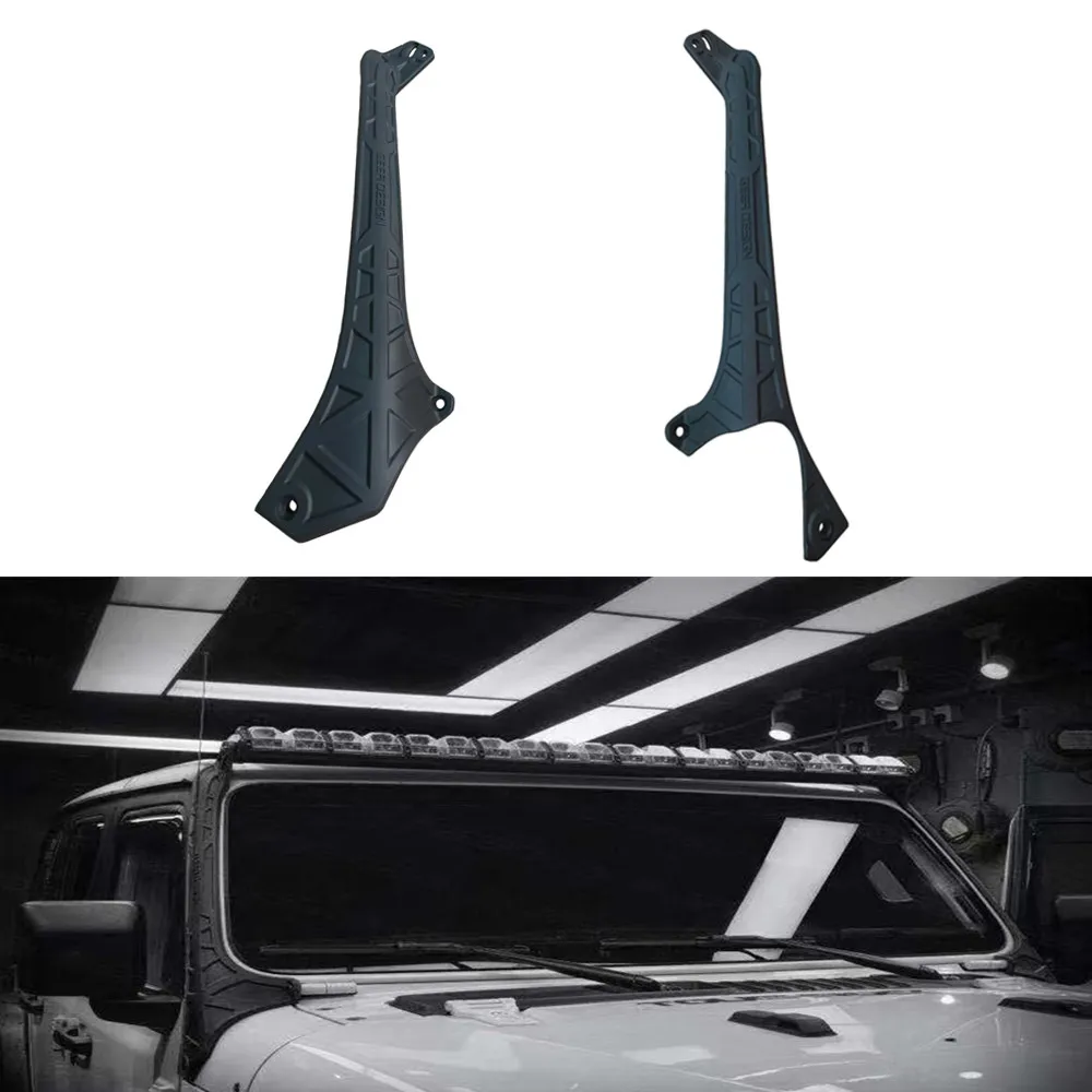 52"Inch Light Bar Mount Bracket JL3003 for Jeep JL4xe Wrangler 2021++, Electric Hybrid Wrangler Windshield Mounting Kits(1 Pair)
52"Inch Light Bar Mount Bracket JL3003 for Jeep JL4xe Wrangler 2021++, Electric Hybrid Wrangler Windshield Mounting Kits(1 Pair)