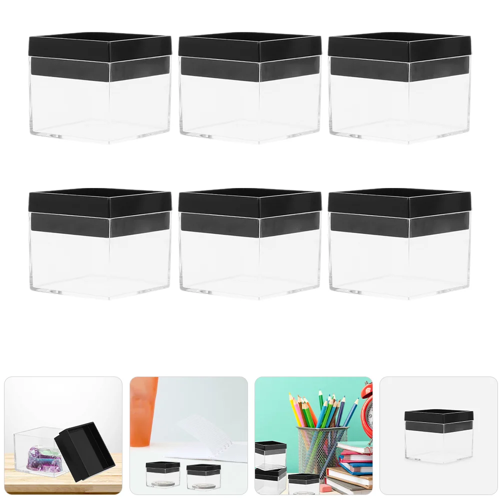 6 Pcs Mineral Standard Box Display Container Case Show Cabinet Transparent Showcase Clear
6 Pcs Mineral Standard Box Display Container Case Show Cabinet Transparent Showcase Clear