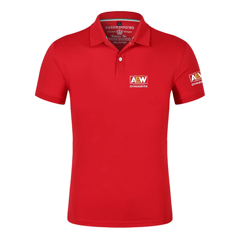 2023 new All Elite AEW wrestling brand Polo shirt men's casual short-sleeved high-quality fashion shirt
2023 new All Elite AEW wrestling brand Polo shirt men's casual short-sleeved high-quality fashion shirt