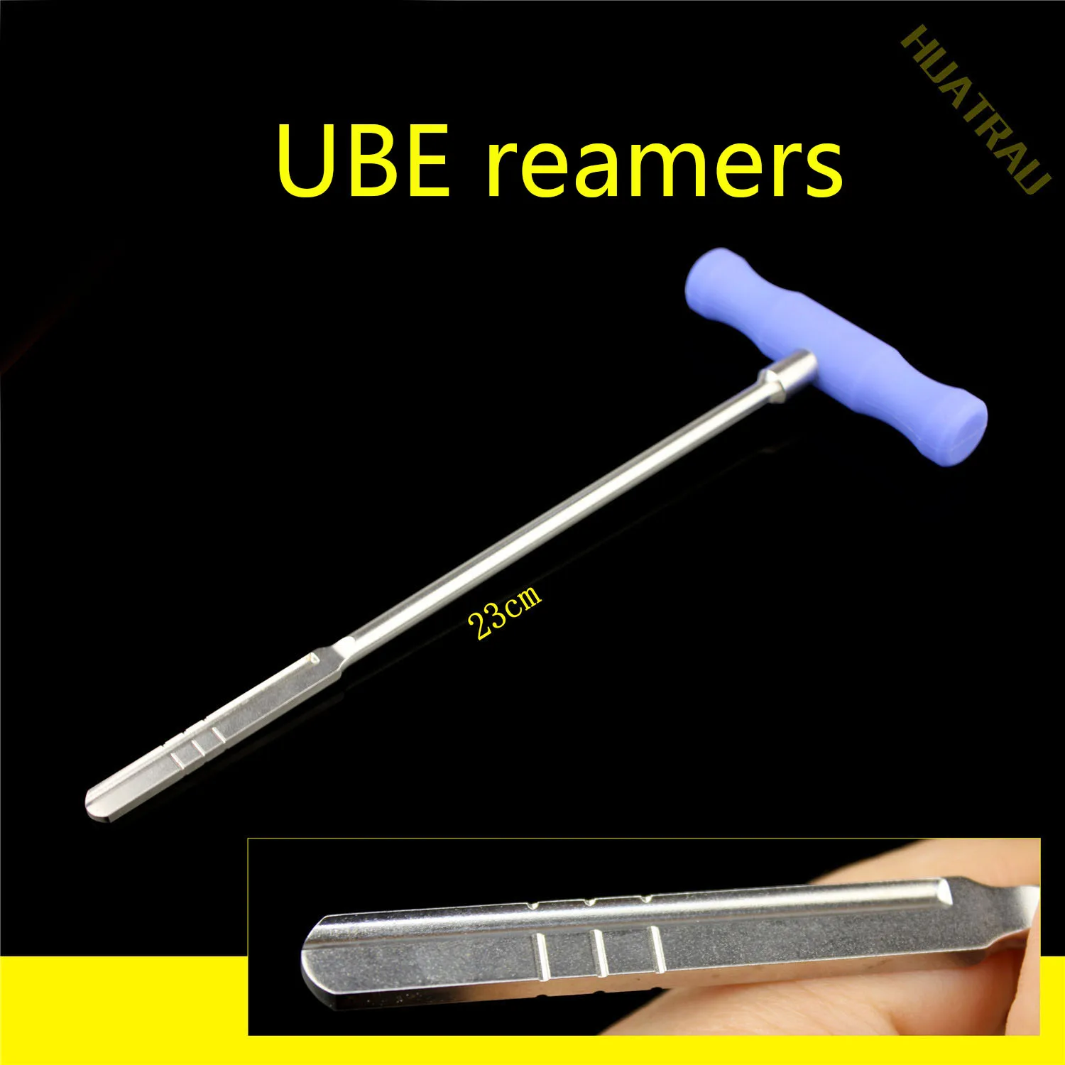 

UBE Intervertebral Disc Reamer BESS unilateral two-channel foraminal endoscopic minimally invasive orthopedic instrument