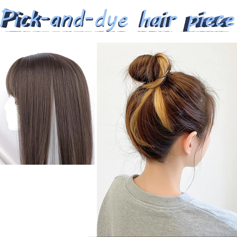 Синтетические волосы Pick-And-Dye 22 дюйма, цветные длинные прямые волосы для наращивания, накладные волосы на заколке для девушек
Синтетические волосы Pick-And-Dye 22 дюйма, цветные длинные прямые волосы для наращивания, накладные волосы на заколке для девушек