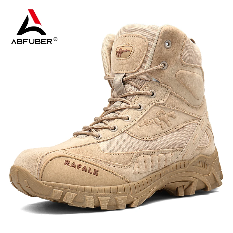 Mid-calf Army Boots Men Suede Leather Desert Boots Wearable Rubber Outdoor Boots Men's Shoes Hardcore Men's Winter Boots
Mid-calf Army Boots Men Suede Leather Desert Boots Wearable Rubber Outdoor Boots Men's Shoes Hardcore Men's Winter Boots