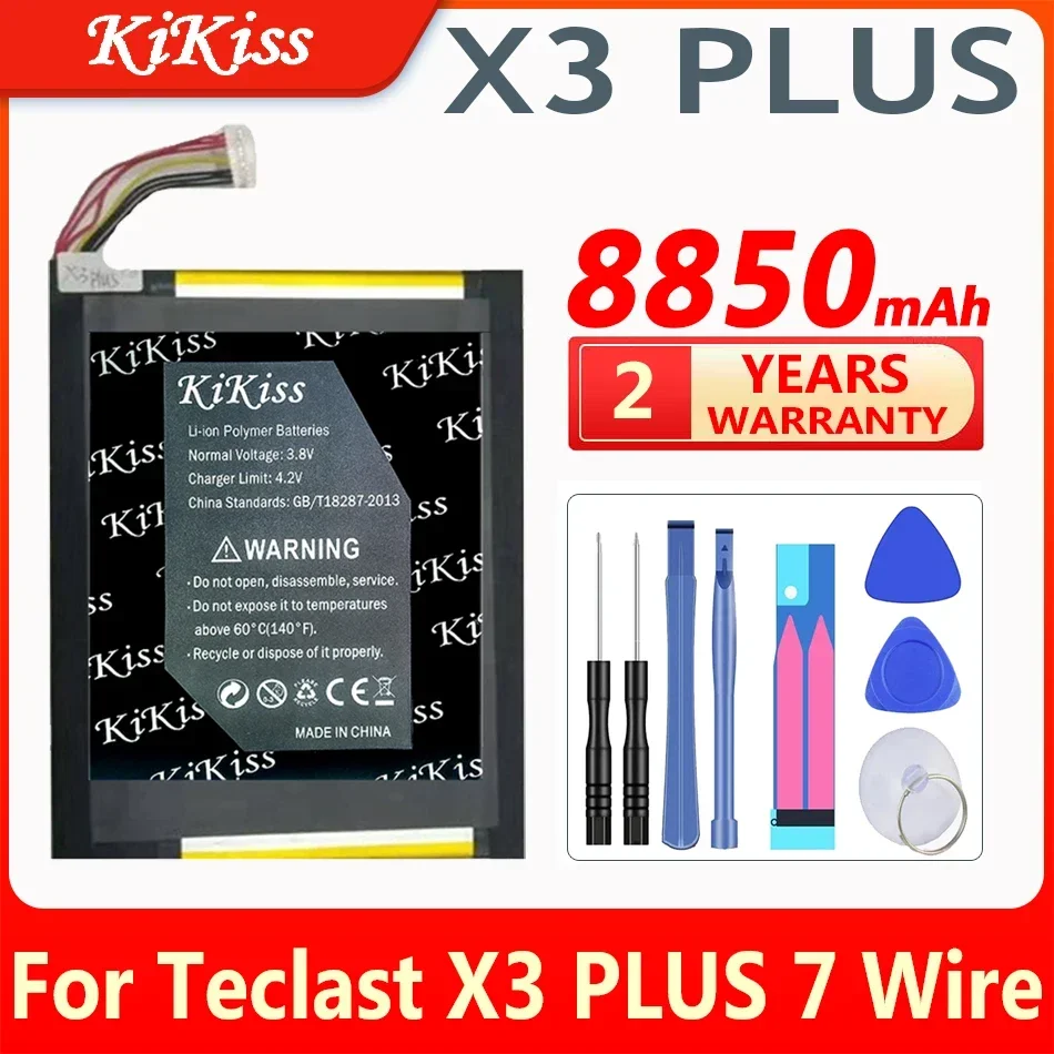 

Сменный аккумулятор KiKiss для Teclast X3 PLUS X3PLUS 7 Wire / X3 PLUS X3PLUS 9 Wire