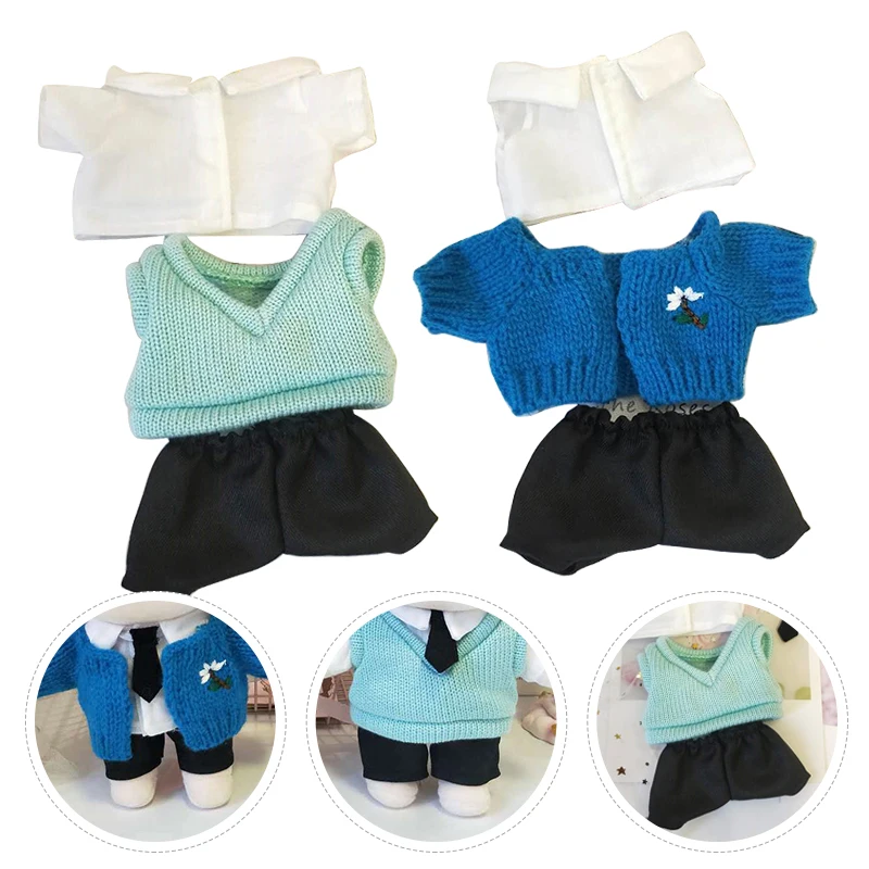 1set Cute Doll Clothes For 20cm Dolls Accessories Plush Doll's Clothing Sweater Stuffed Toy Dolls Outfit
1set Cute Doll Clothes For 20cm Dolls Accessories Plush Doll's Clothing Sweater Stuffed Toy Dolls Outfit