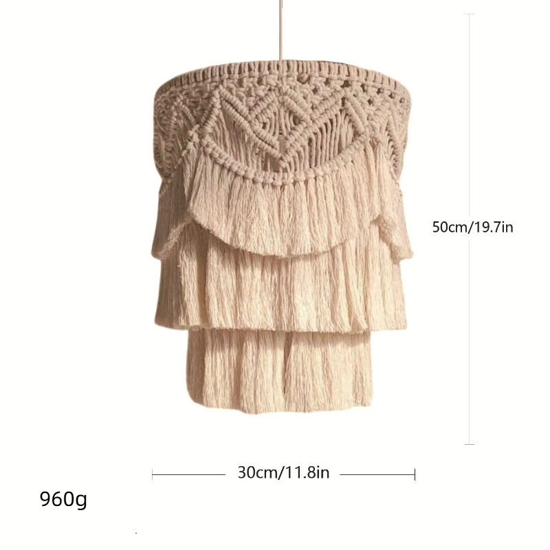 Nordic Boho Cotton Pendant Lampshade 5 S0fd6f1ab3c1a45d68f58b1e0f790db4fr