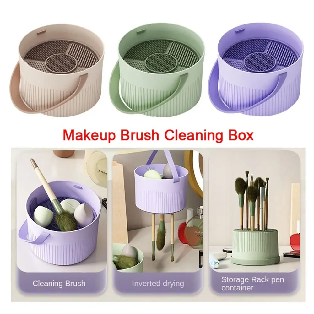 Silicone Makeup Brush Cleaning Box Makeup Tools Washing Box Cosmetic Brush Bowl Washing Gadget Storage Organizer
Silicone Makeup Brush Cleaning Box Makeup Tools Washing Box Cosmetic Brush Bowl Washing Gadget Storage Organizer