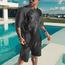 

Avatar Themed 2022 Men's T-Shirt Sets Tracksuit Oversized Clothing Suit Chandals Man Fashion Short Sleeve Sportswear 3D Printed
