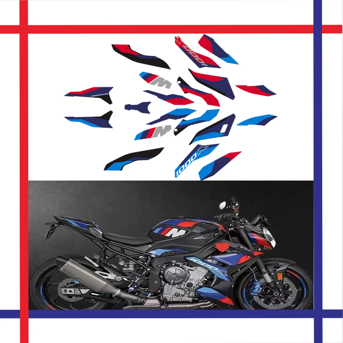 S1000R 2021 2022 2023 FOR BMW S1000R Car Sticker Set S 1000 R M1000R Sticker Decal
S1000R 2021 2022 2023 FOR BMW S1000R Car Sticker Set S 1000 R M1000R Sticker Decal