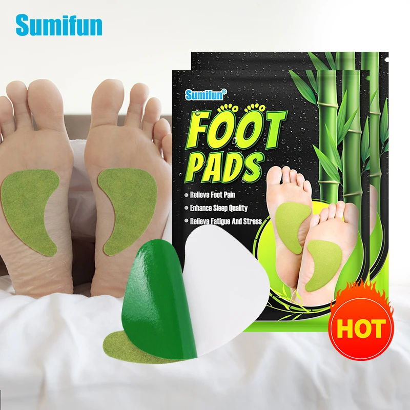 

6/18/30pcs Wormwood Foot Patches Heel Fatigue Pain Relieving Plaster Relieve Stress Detoxification Help Sleeping Body Detox Pad