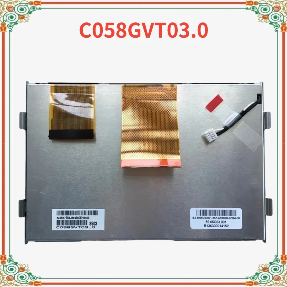 Бесплатная доставка, оригинальный ЖК-дисплей C058GVT03 C058GVT03.1 C058GVT03.0 5,8 дюйма, встроенный в автомобильный GPS-навигатор
Бесплатная доставка, оригинальный ЖК-дисплей C058GVT03 C058GVT03.1 C058GVT03.0 5,8 дюйма, встроенный в автомобильный GPS-навигатор
