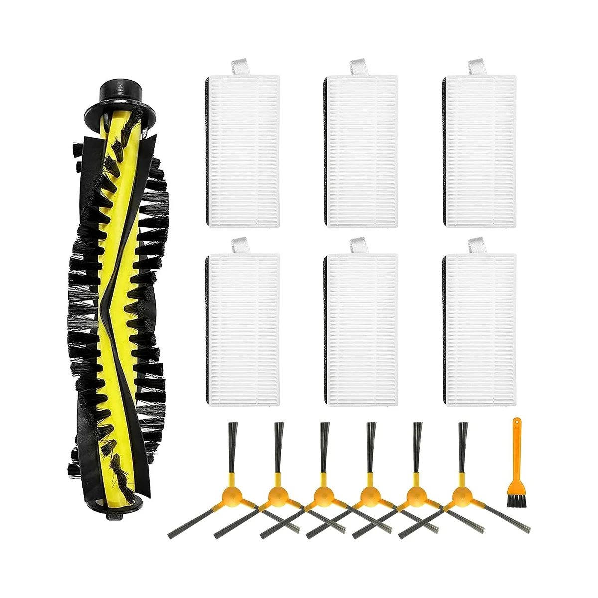 Набор аксессуаров для Tesvor X500 X500 Pro M1 M2, запчасти для робота-пылесоса Neatsvor X500, роликовые фильтры
Набор аксессуаров для Tesvor X500 X500 Pro M1 M2, запчасти для робота-пылесоса Neatsvor X500, роликовые фильтры