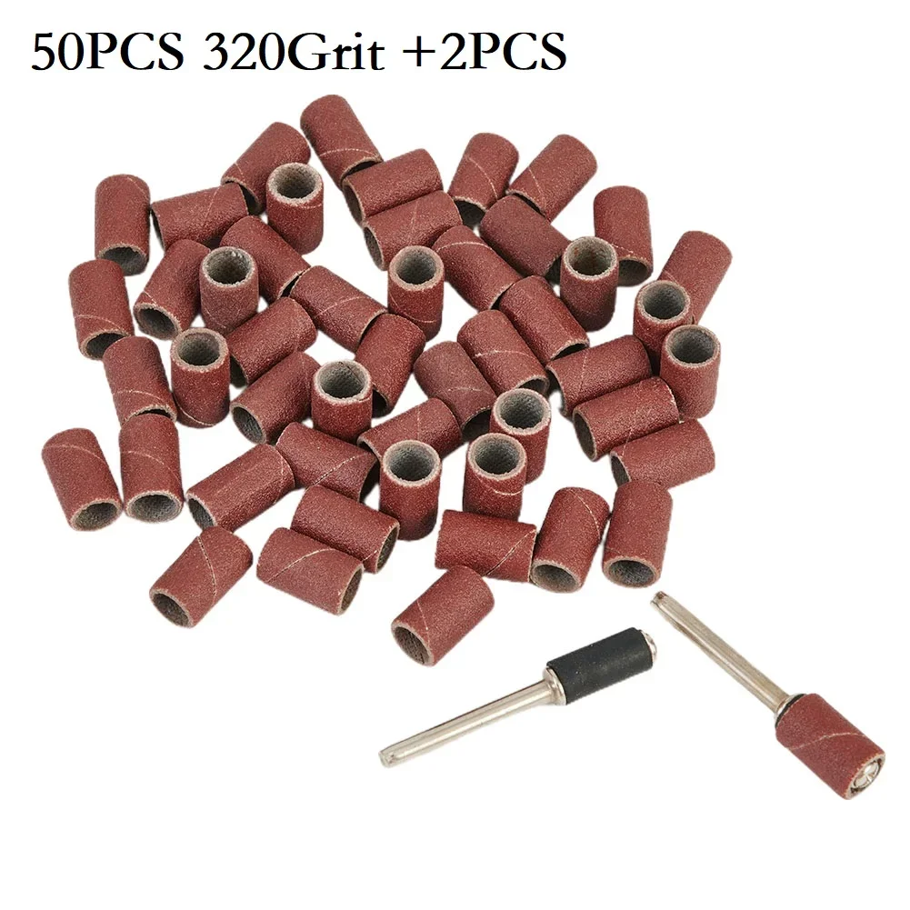 50pcs 320 Grit Drum Sanding Bands Sleeves+2pcs Mandrels Set Sanding Band For Electric Mini Angle Grinder Sanding Rotary Tools
50pcs 320 Grit Drum Sanding Bands Sleeves+2pcs Mandrels Set Sanding Band For Electric Mini Angle Grinder Sanding Rotary Tools