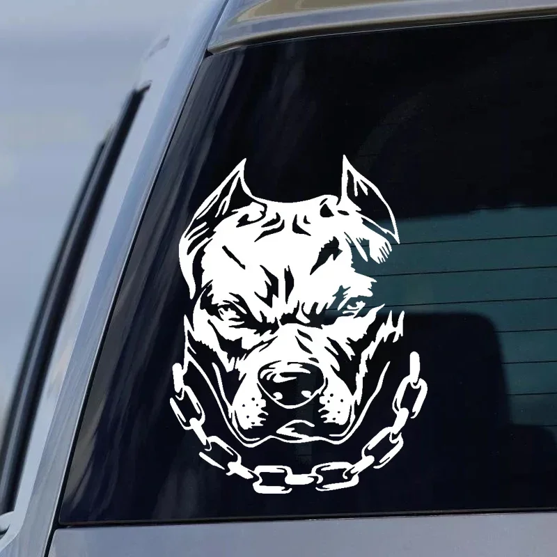 

Customizable size Pitbull Dog Car Sticker Waterproof Vinyl Decal Stickers Pegatinas Para Coche 15cm*20cm