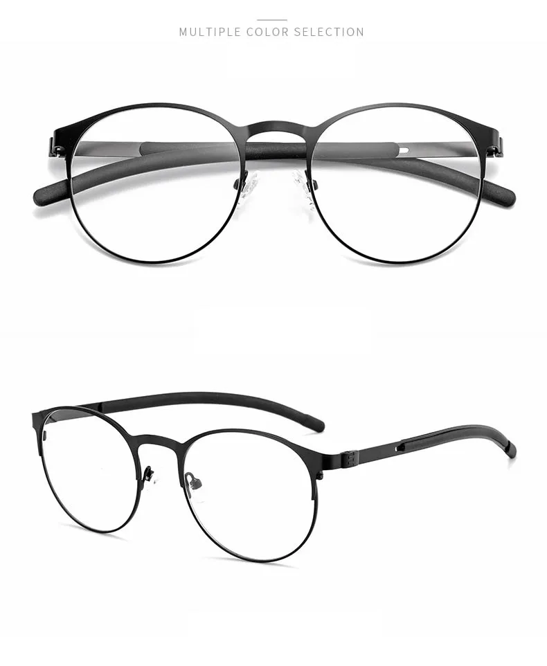 Photochromism okulary Retro okrągła oprawa metalowa okulary z UV damskie dla osób z krótkowzrocznością 19 S0fe08810ebf3438f8ff13a15b8cdcfd0r
